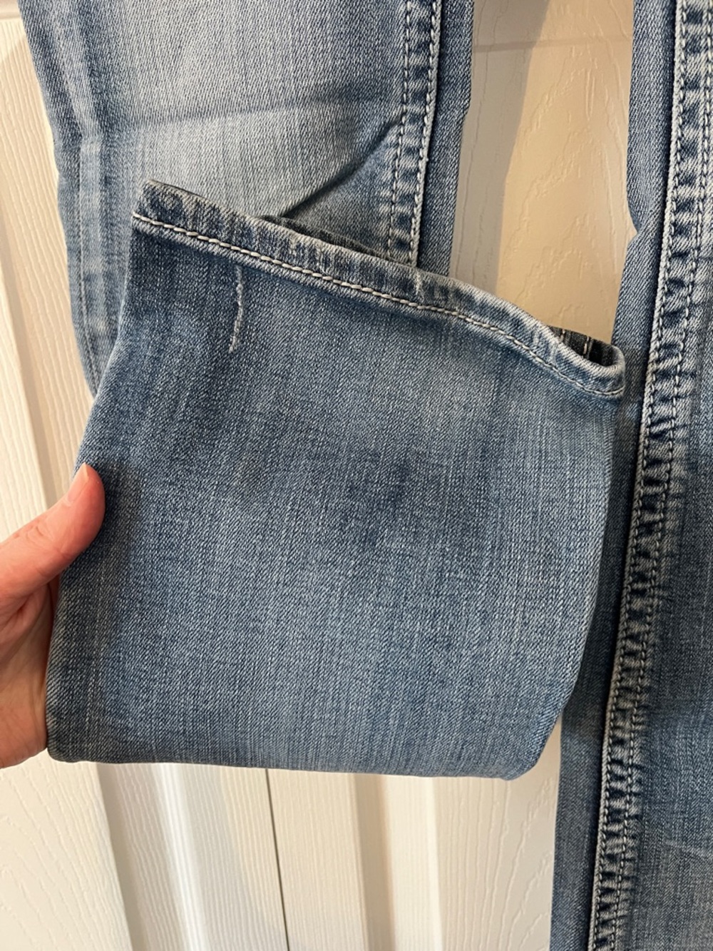 Grace in LA Light Blue Boot Cut Jeans - Picture 2 of 11
